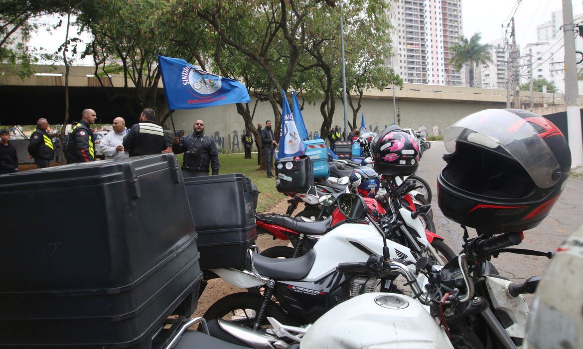 1ª greve dos entregadores por aplicativos