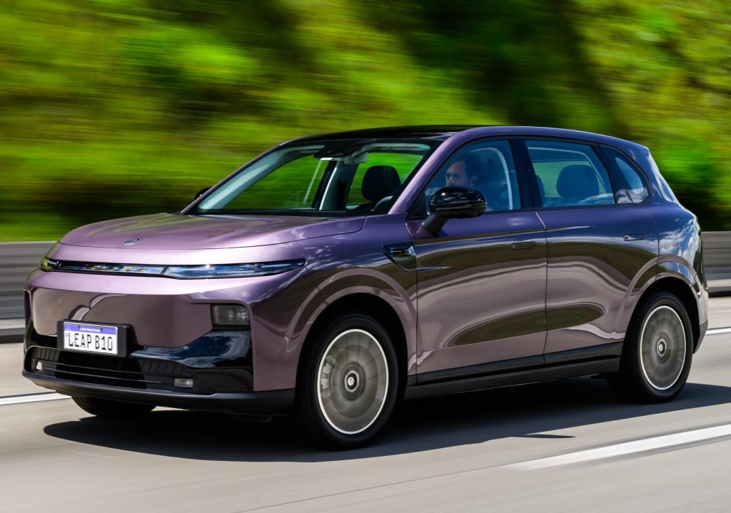 Leapmotor B10 é o segundo modelo da marca á venda no Brasil