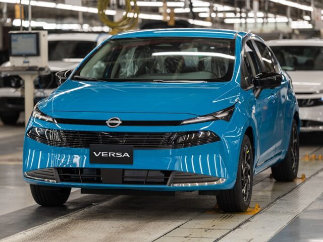 Novo Nissan Versa chega ao Brasil no final deste ano