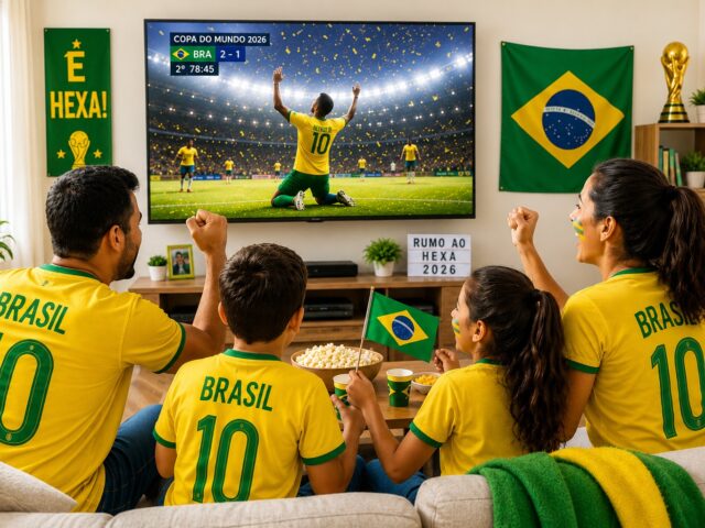 Segundo jogo da Seleção Brasileira: como a energia acompanha a torcida