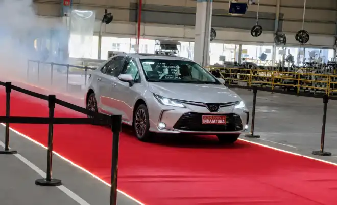 Toyota encerrou a fabricação do sedã Corolla no Brasil