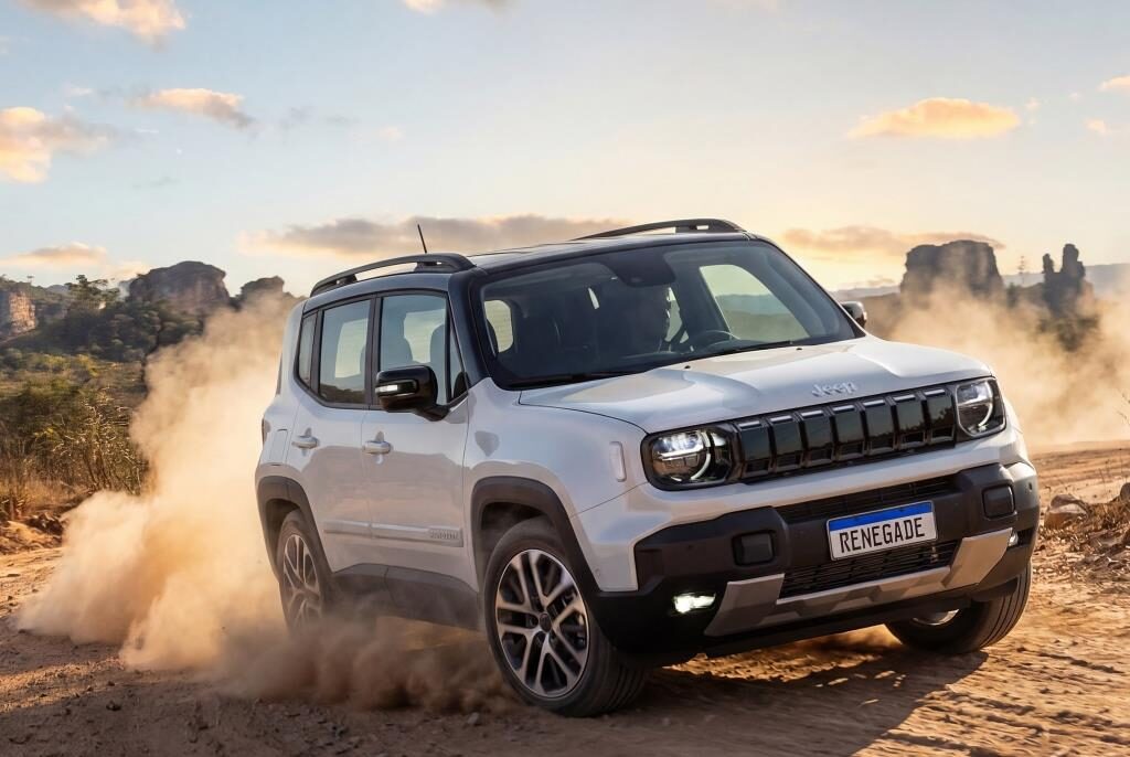 Jeep Renegade com motor elétrico ganha em economia e aceleração