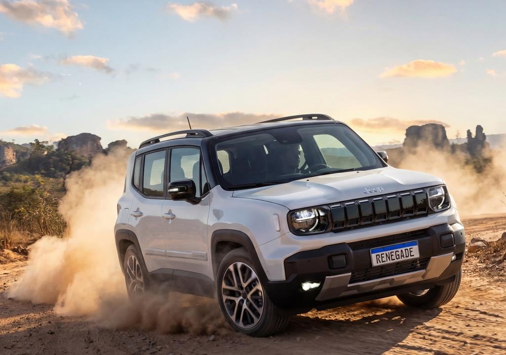 Jeep Renegade com motor elétrico ganha em economia e aceleração
