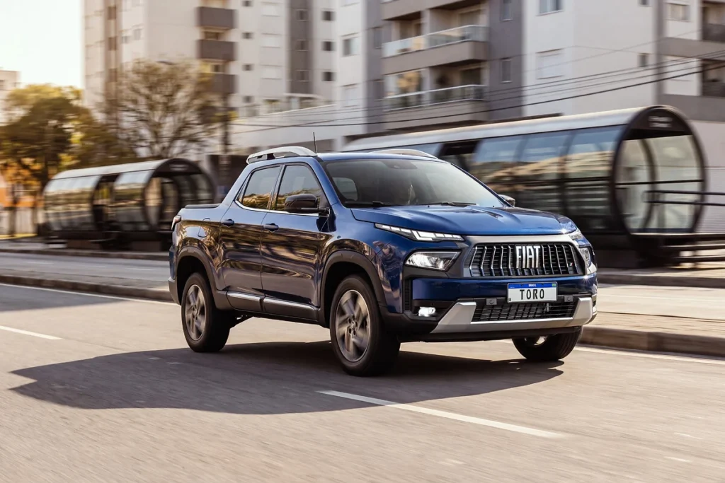 A economia é o grande destaque da picape Fiat Toro MHEV